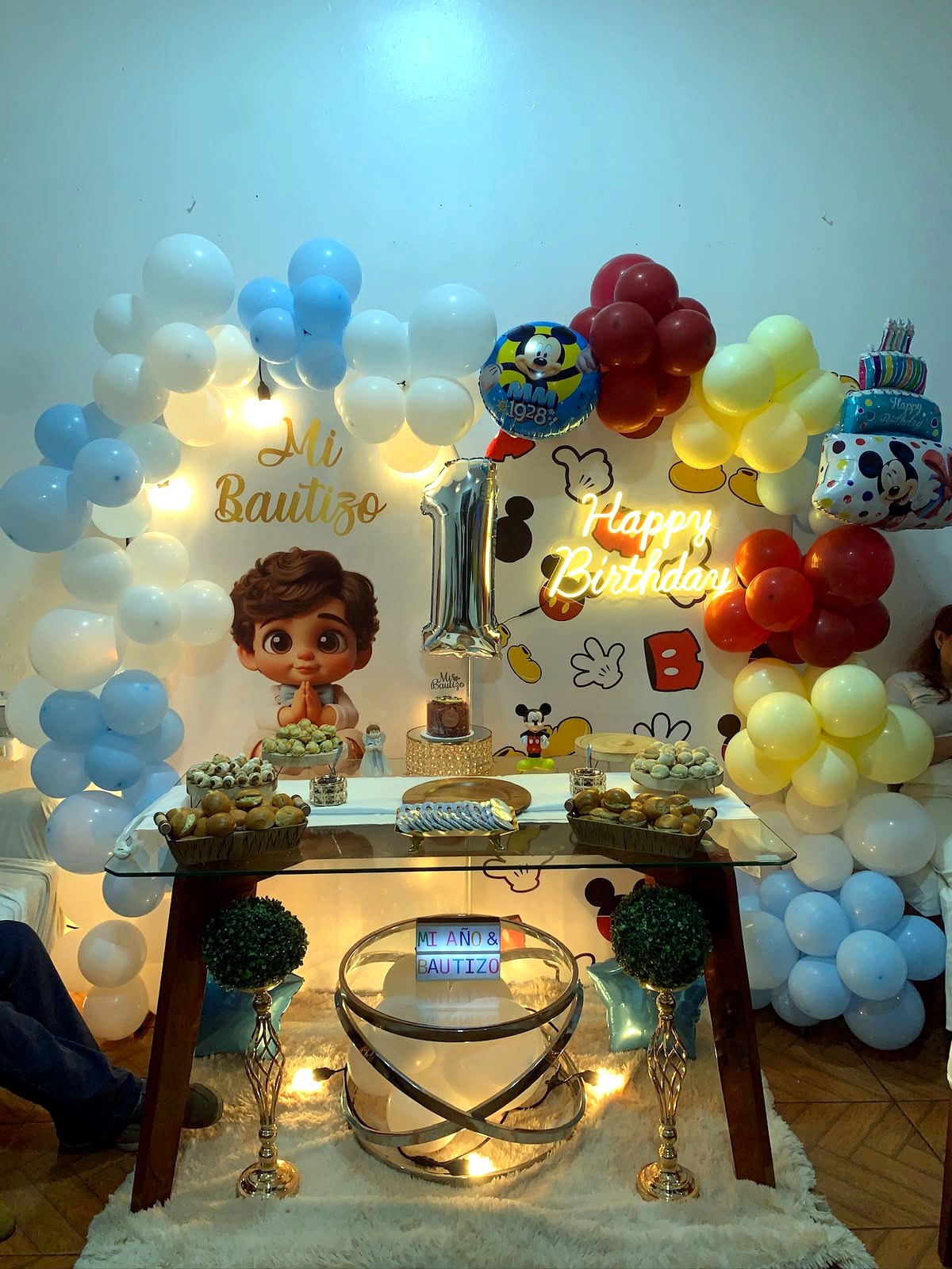 Decoración de Bautizo