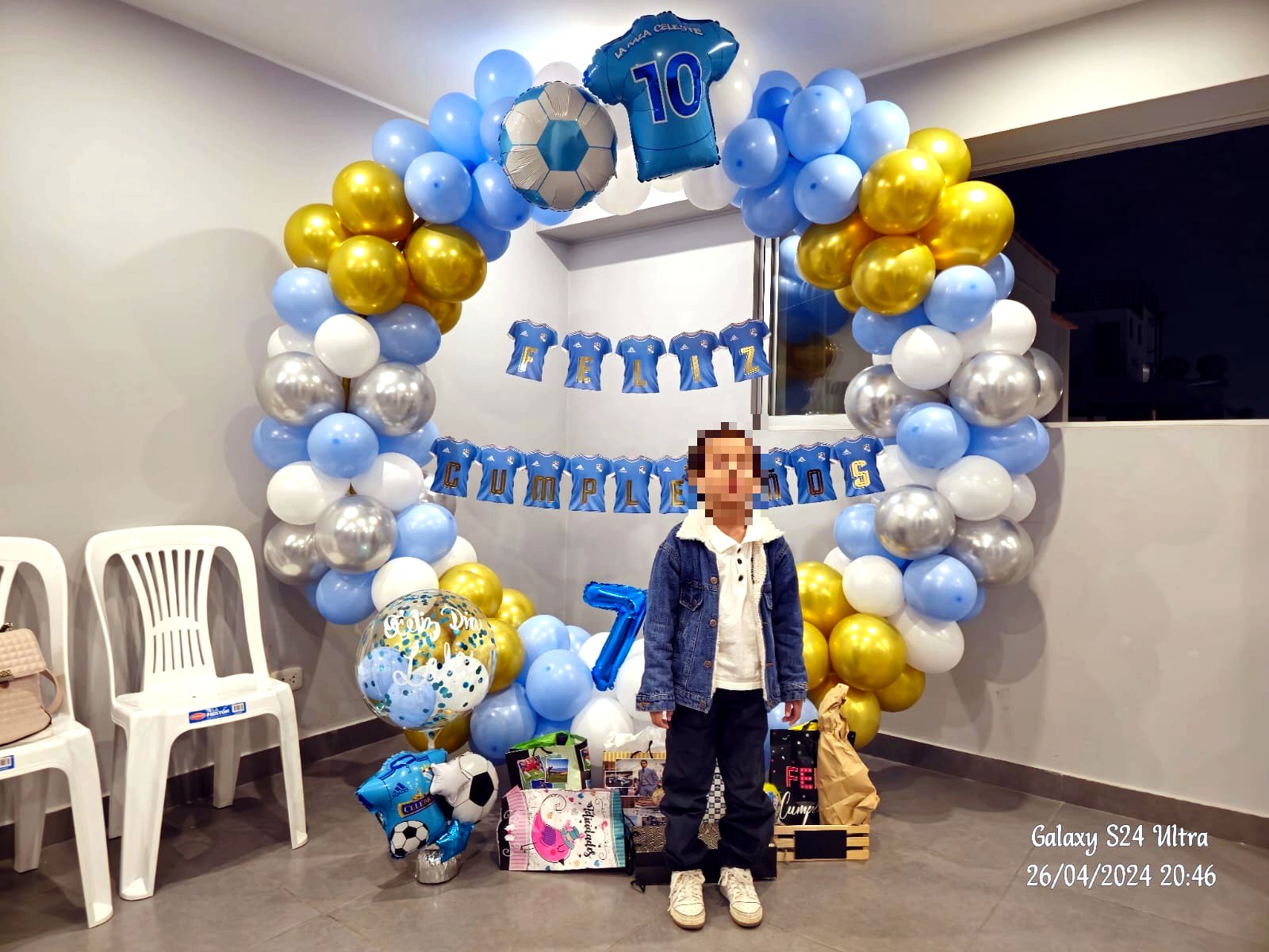 Decoración de Cumpleaños Fútbol