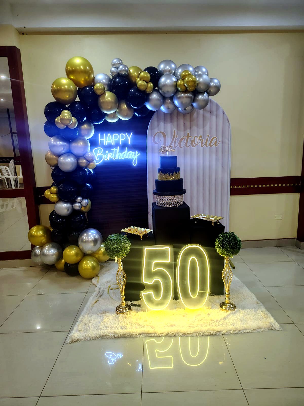Decoración de 50 Años